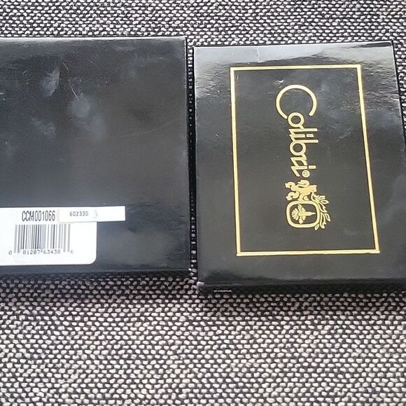 NWT VTG Colibri Silver Honeycomb Patterned Cigarette Case Holder Wallet Unisex - Picture 10 of 11